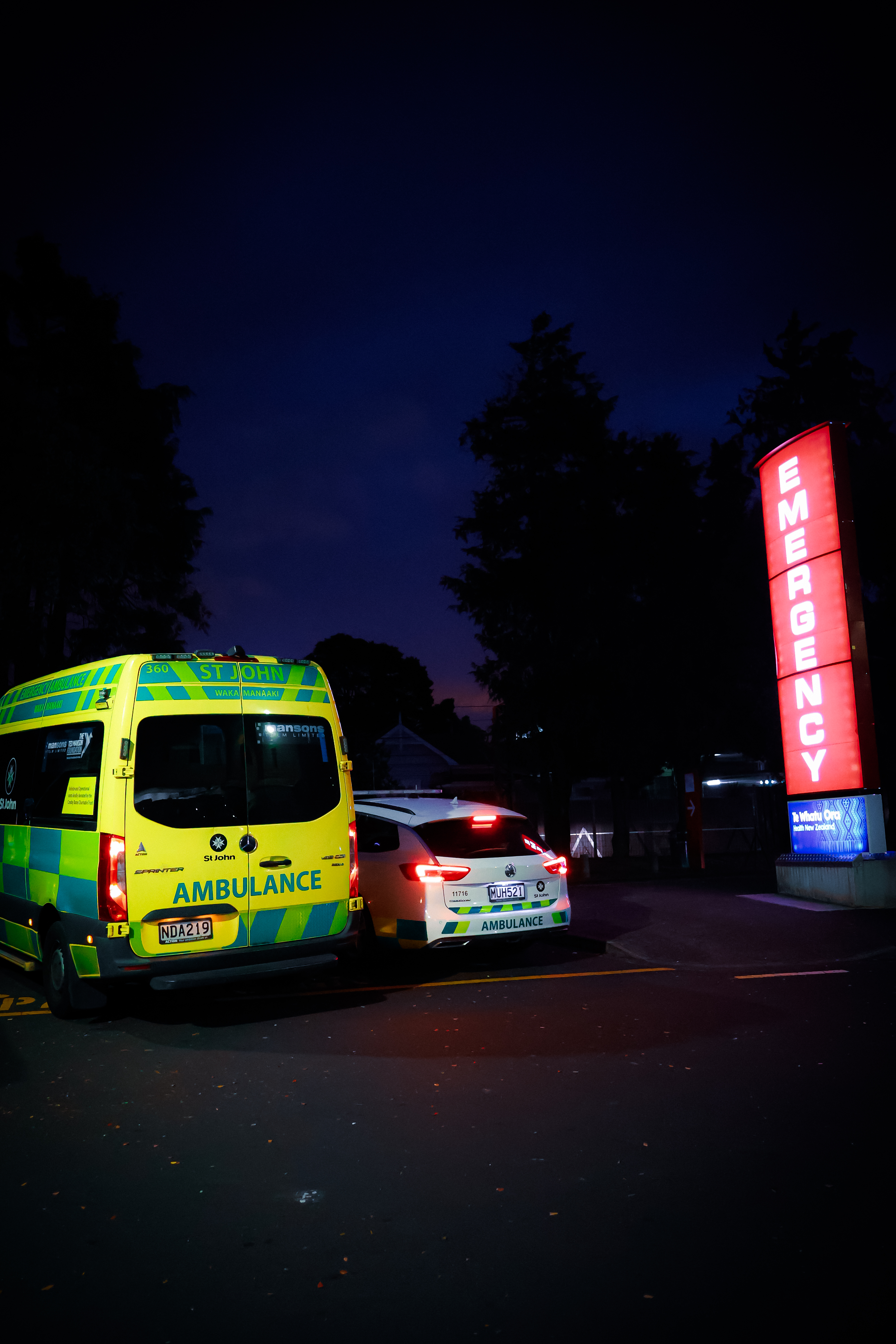 Hato Hone St John vehicles